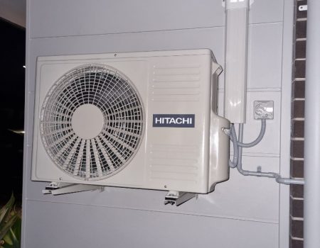 Air conditioner installation serviced by swind